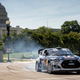 Rhys Millen drives in front of the Capitol Building before a Red Bull Global Rallycross event in Washington, D.C. in 2014.